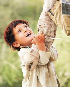 Infancia perdida en la guerra afgana