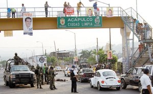 Env�an m�s federales para vigilar Acapulco