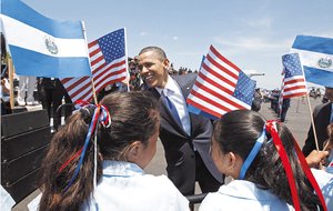 Obama promete apoyo a El Salvador