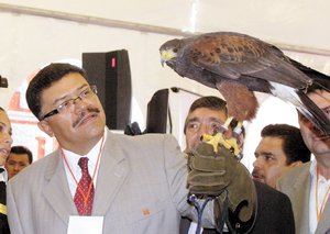 Espantan aves en el Metro con sobrevuelo de �guilas