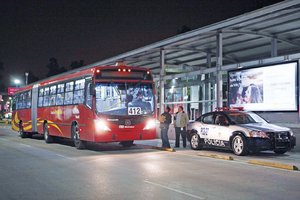 Balean a polica en la L3 del Metrobs Balean a polica en la L3 del Metrobs