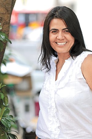 Catalina L�pez ejercita a j�venes actores