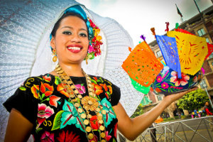 La Guelaguetza incluye danzas de etnias originarias del estado de Oaxaca