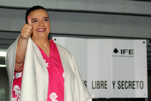 Paredes conf�a en resultados de elecciones