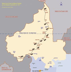 La ruta secreta de Miguel Hidalgo