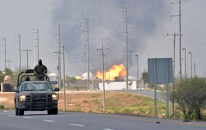 Suman 26 muertos por explosin en Pemex-Reynosa El accidente, ocurrido aproximadamente a las 11:00 horas, se registr en el Centro Receptor de Gas