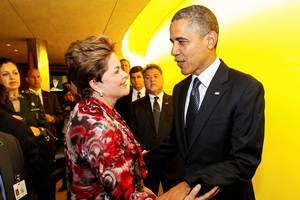  'Diplomatica', nica solucin en Siria: Rousseff 