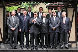 Gobernadores de AN cierran filas con EPN