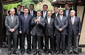 En el encuentro, Pe�a reiter� el �nimo �democr�tico, republicano y de pleno entendimiento� que preva