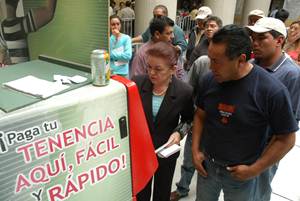 Una simple multiplicacin dir si se paga o no tenencia: GDF Los capitalinos deben tener tarjeta de circulacin con chip vigente y haber pagado el refrendo de la