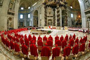 117 cardenales participarn en la eleccin del nuevo Pontfice; ste deber obtener al menos dos ter