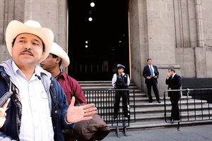 Emprenden yaquis resistencia contra obra Emprenden yaquis resistencia contra obra