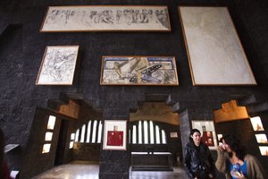 Bocetos detrs de los murales de Rivera Bocetos detrs de los murales de Rivera