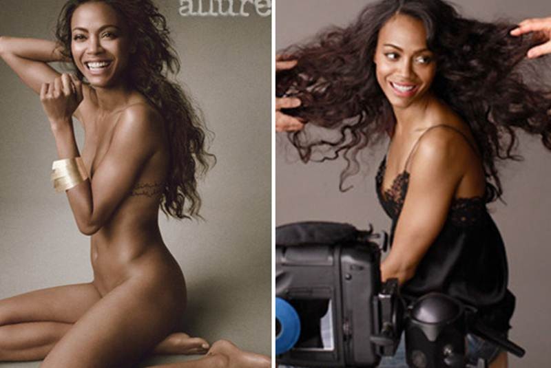 zoe saldana, desnuda, revista , noticias espectaculos, hollywood, actrices,...