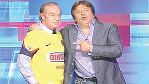 Jos Ramn pag la apuesta al “Piojo” y se puso la playera amarilla Jos Ramn pag la apuesta al “Piojo” y se puso la playera amarilla