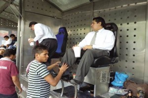 La mejor boleada de Polanco Desde las seis de la maana hasta la seis de la tarde no dejan de llegar los clientes al lugar