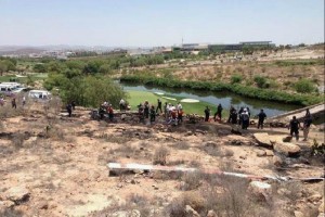 Mueren Torres Landa y 3 ms al caer helicptero Al lugar, acudieron elementos de la Polica Federal, Ejrcito Mexicano, Proteccin Civil de San Luis