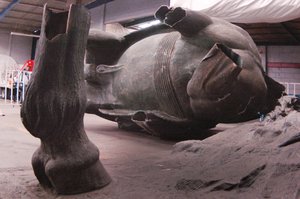 Ernesto Tamariz, el escultor mal tratado