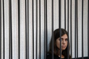 Tolokonnikova fue condenada a prisin por el cargo de gamberrismo tras el espectculo de protesta qu
