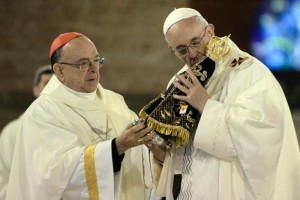 El Papa argentino pidi a los fieles vivir con alegra