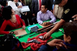 Se ha logrado recolectar ms de 6 mil armas en Iztapalapa con el programa de Desarme