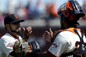Sergio Romo cumpli� al retirar a los bateadores que enfrent�.