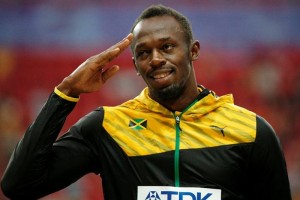 Bolt se disculpa... con Dios En Jamaica la expectacin por ver a Bolt provoc que se paralizaran todas las actividades.