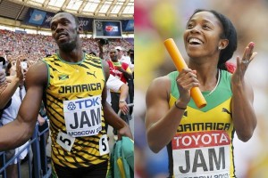 Usain Bolt y Shelly Ann Fraser-Pryce dejaron en claro quienes son los mximos ganadores en Mosc