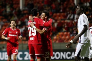 El cuadro toluque�o debut� con victoria en la Copa de Campeones de Concacaf