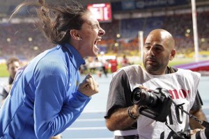 Yelena Isinbayeva tuvo un retiro a su altura.