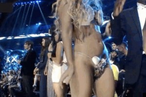 Lady Gaga luci su trasero frente a las cmaras