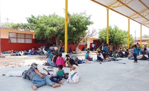 Guerrero: instalan refugio para desplazados