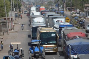 Autopista Mxico-Nogales sigue bloqueada por yaquis