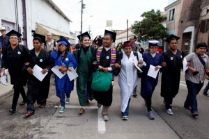 Los nueve mexicanos se hicieron detener en la frontera como parte de una protesta contra las deporta