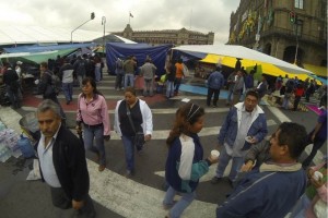 Profesores de la CNTE alistan su salida por la marcha nacional