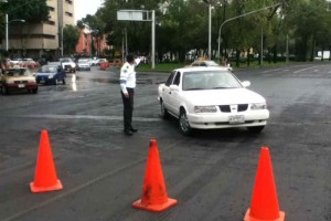 Los cierres viales en Paseo de la Reforma abarcan desde Eje 1 Norte hasta el cruce con Insurgentes