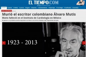 As� destac� el diario colombiano El Tiempo la noticia dentro de su portal web