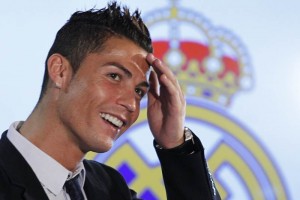 Cristiano Ronaldo no ocultaba su felicidad de renovar con el Real Madrid