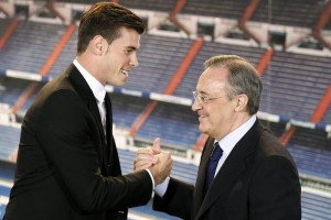 El presidente del Real Madrid destac el gran comportamiento de Gareth Bale