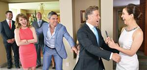 Con su boda Cristina y Patricio le gritan su alegra al mundo Con su boda Cristina y Patricio le gritan su alegra al mundo