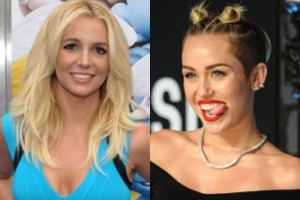 Britney tambin caus revuelo con sus apariciones en los MTV