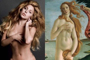 Interpret a su manera la obra de Botticelli