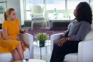 Lohan habl con Oprah sobre sus adicciones