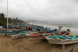 Ante la posible evolucin del meteoro a cicln tropical, autoridades de Proteccin Civil de Acapulco