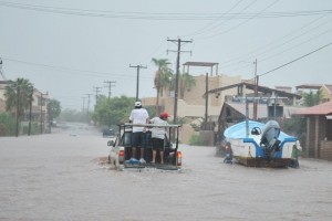 Baja California Sur fue afectado por el paso de la tormenta 