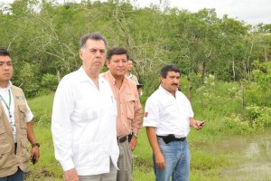 El secretario estatal de Salud, Norberto Trevio Garca Manzo, realiz un recorrido en los municipio