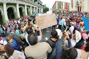 Reavivan protestas en Veracruz y en QR