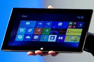 Microsoft Corp lanz versiones actualizadas de sus tabletas Surface, como parte de un esfuerzo para 