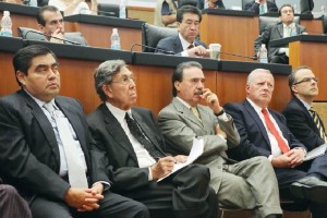 Miguel Barbosa, Cuauhtmoc Crdenas, Emilio Gamboa Patrn, Federico Reyes Heroles y Juan Pardinas, d