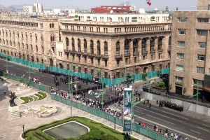 La protesta tomar� camino por Eje Central, avenida Ju�rez y partes de Paseo de la Reforma